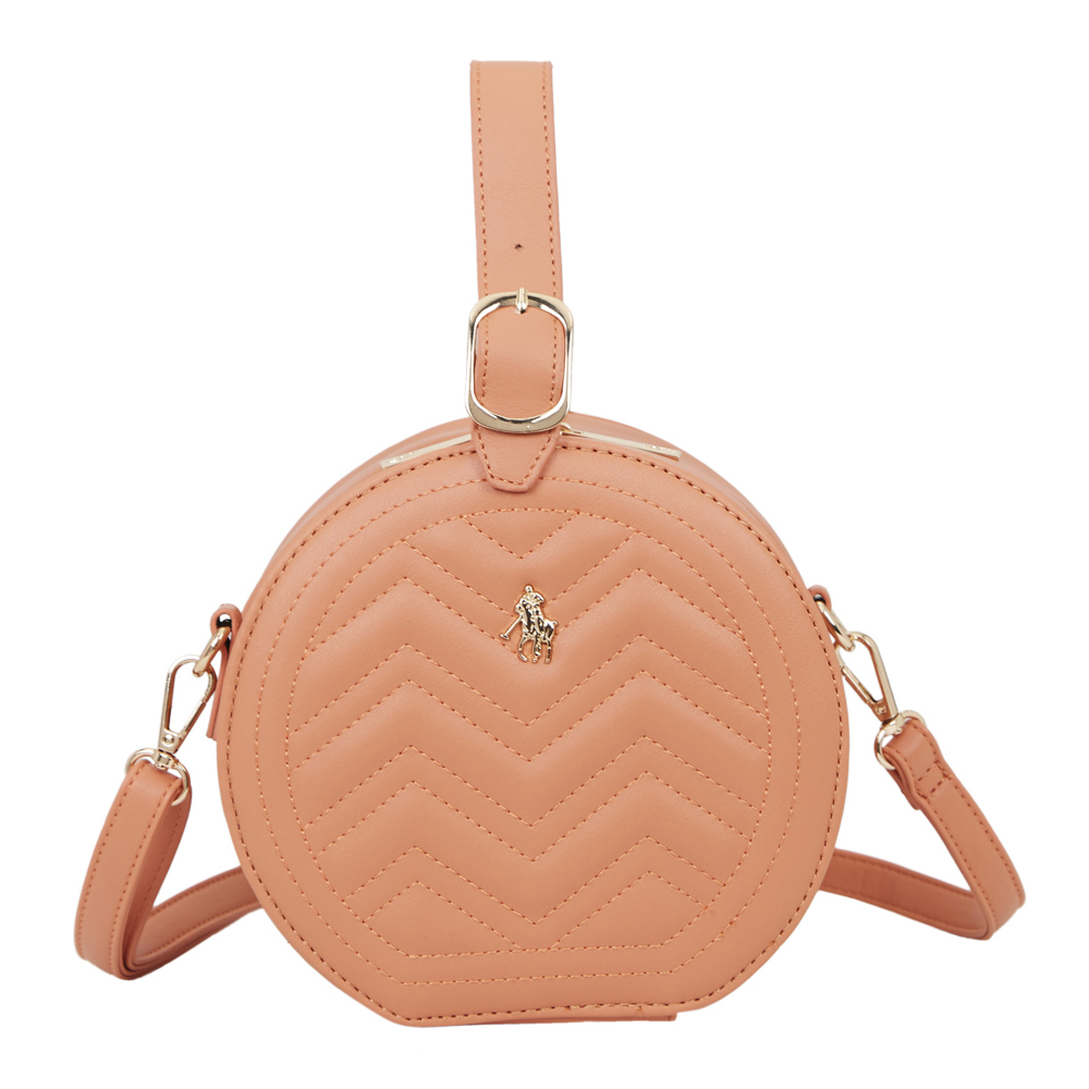 Foto 2 pulgar | Crossbody Hpc Polo Color Naranja
