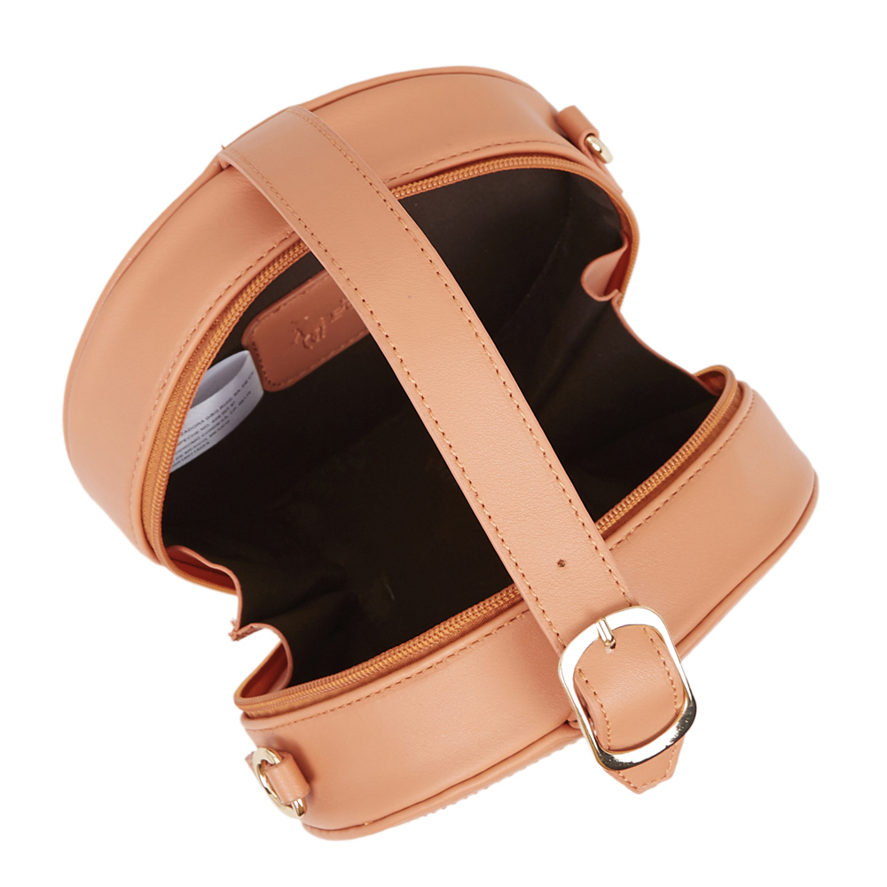 Foto 4 pulgar | Crossbody Hpc Polo Color Naranja