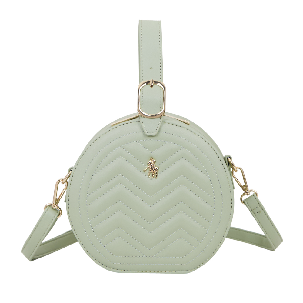 Foto 2 pulgar | Crossbody Hpc Polo De Color Verde