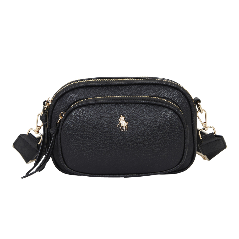Foto 2 pulgar | Crossbody Hpc Polo Color Negro