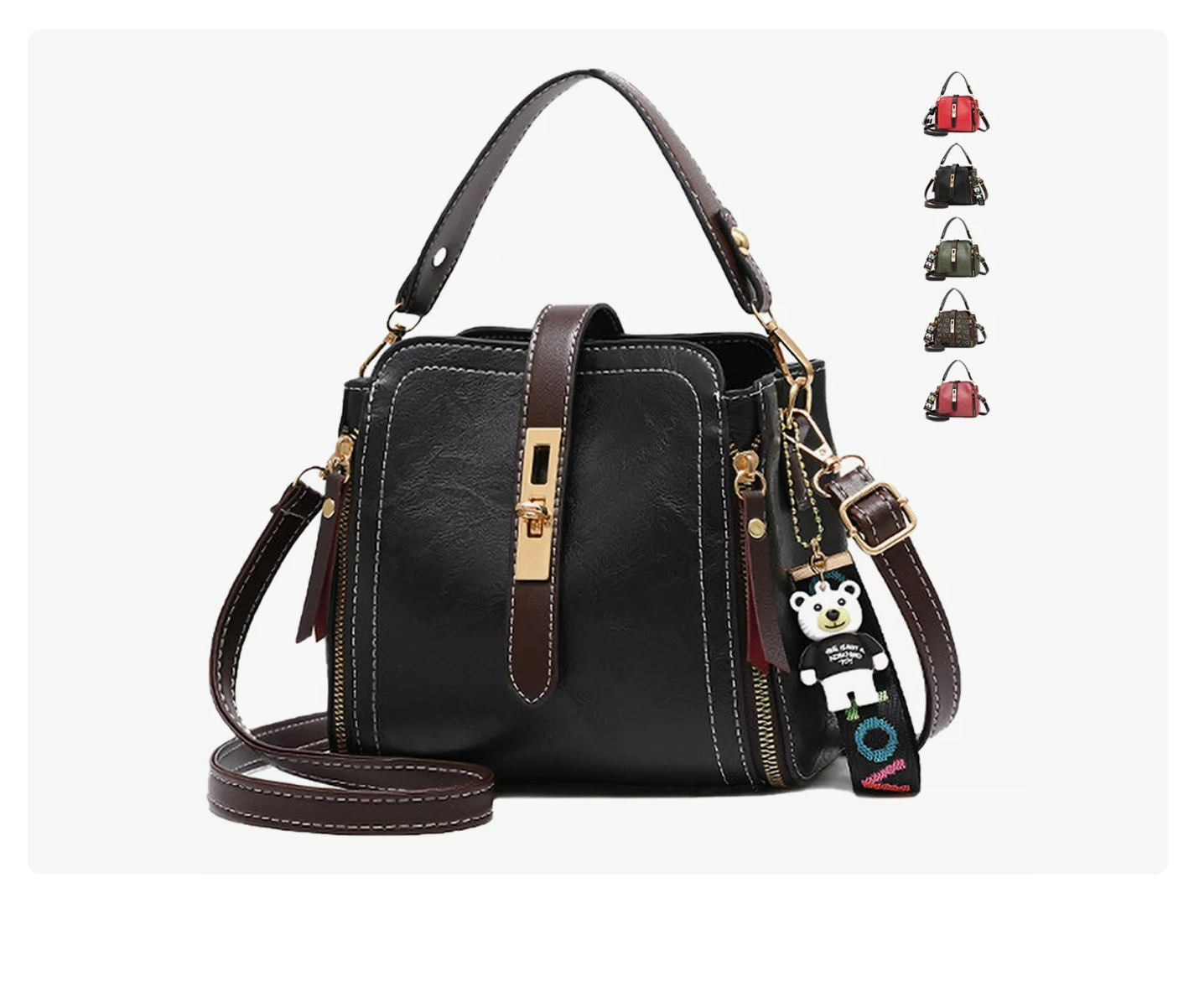 Bolsa Dama Crossbody Moda Hombro Mano Correa Ajustable Xtellar