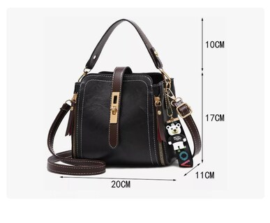 Foto 3 | Bolsa Dama Crossbody Moda Hombro Mano Correa Ajustable Xtellar