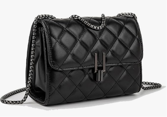 Bolsa Crossbody Xtellar Para Mujer Color Negro