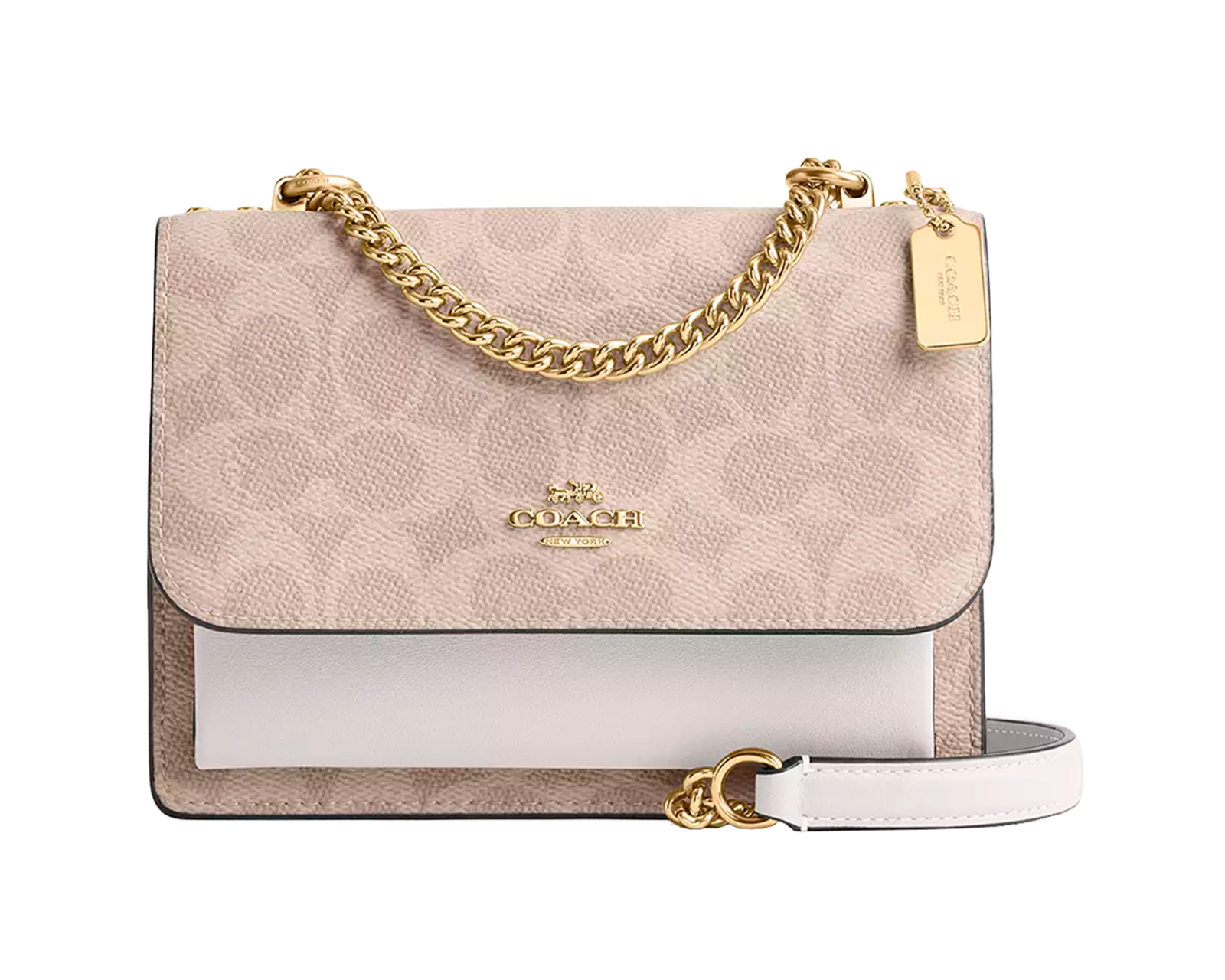 Foto 1 | Bolsa Coach Mini Klare Crossbody Bag Signature Canvas Cw206 Color Beige