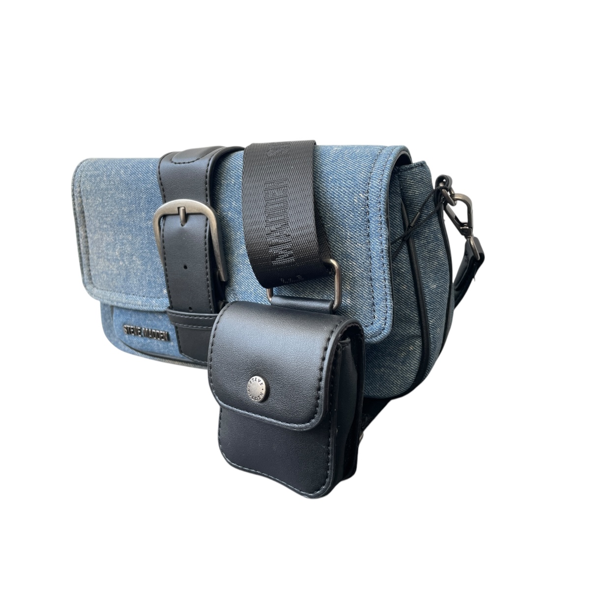 Foto 3 | Bolsa Steve Madden Denim B Charlie para Dama