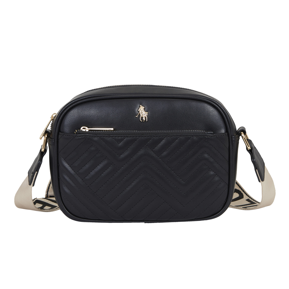 Crossbody Hpc Polo Color Negro