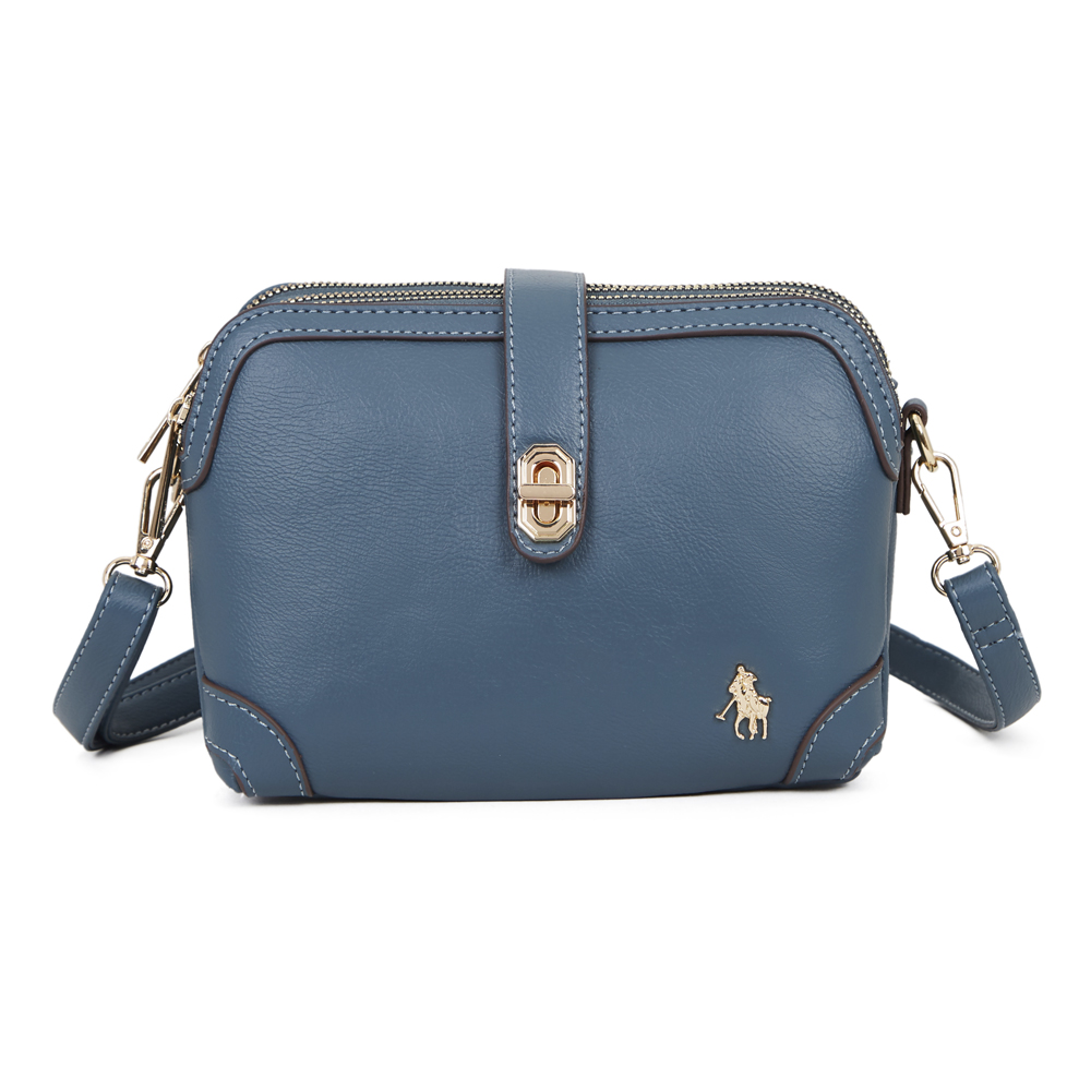 Crossbody Hpc Polo Color Azul