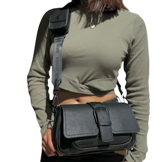 Foto 6 | Bolsa Steve Madden Black B Charlie para Dama