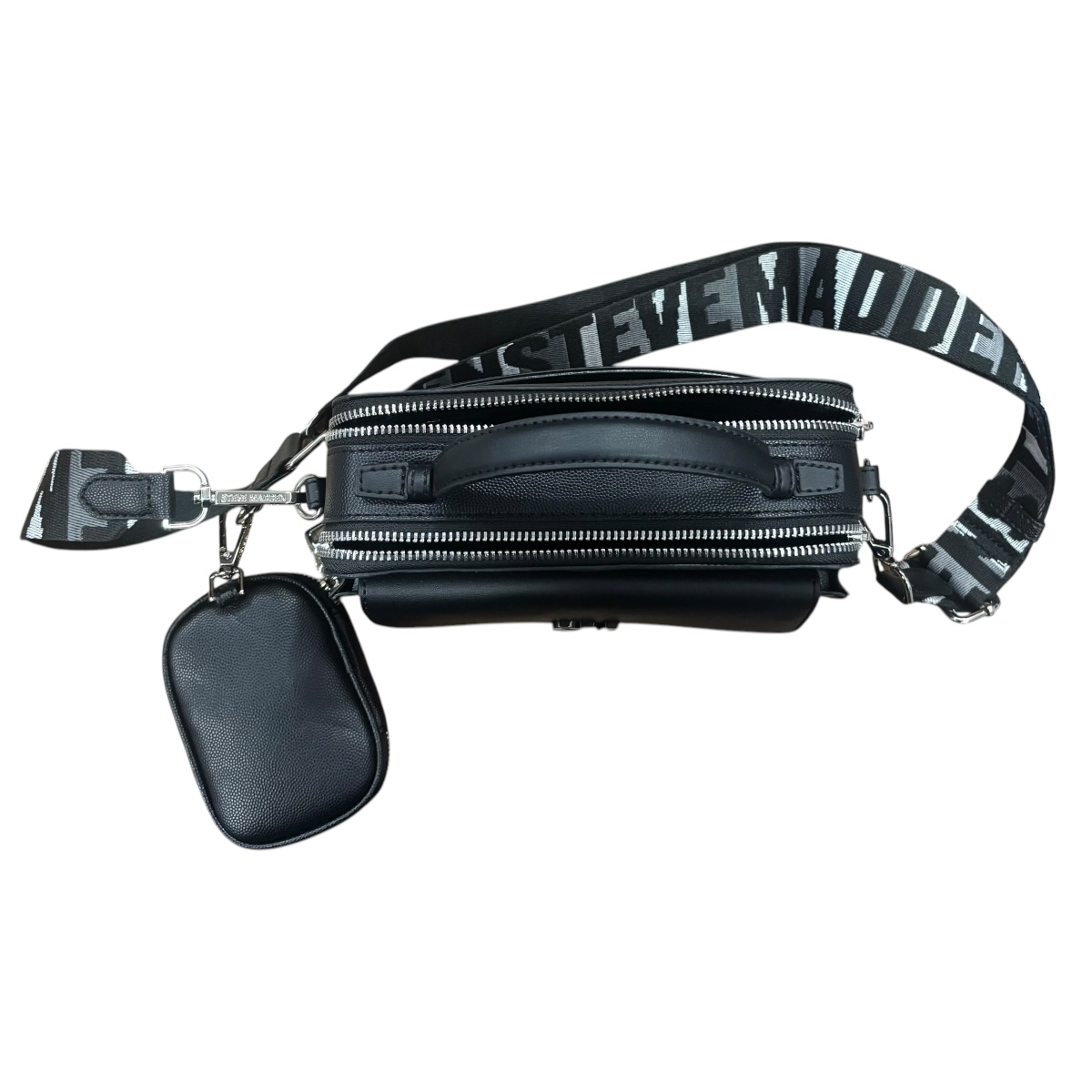 Foto 4 pulgar | Bolsa Crossbody Bkirsten Steve Madden Negro