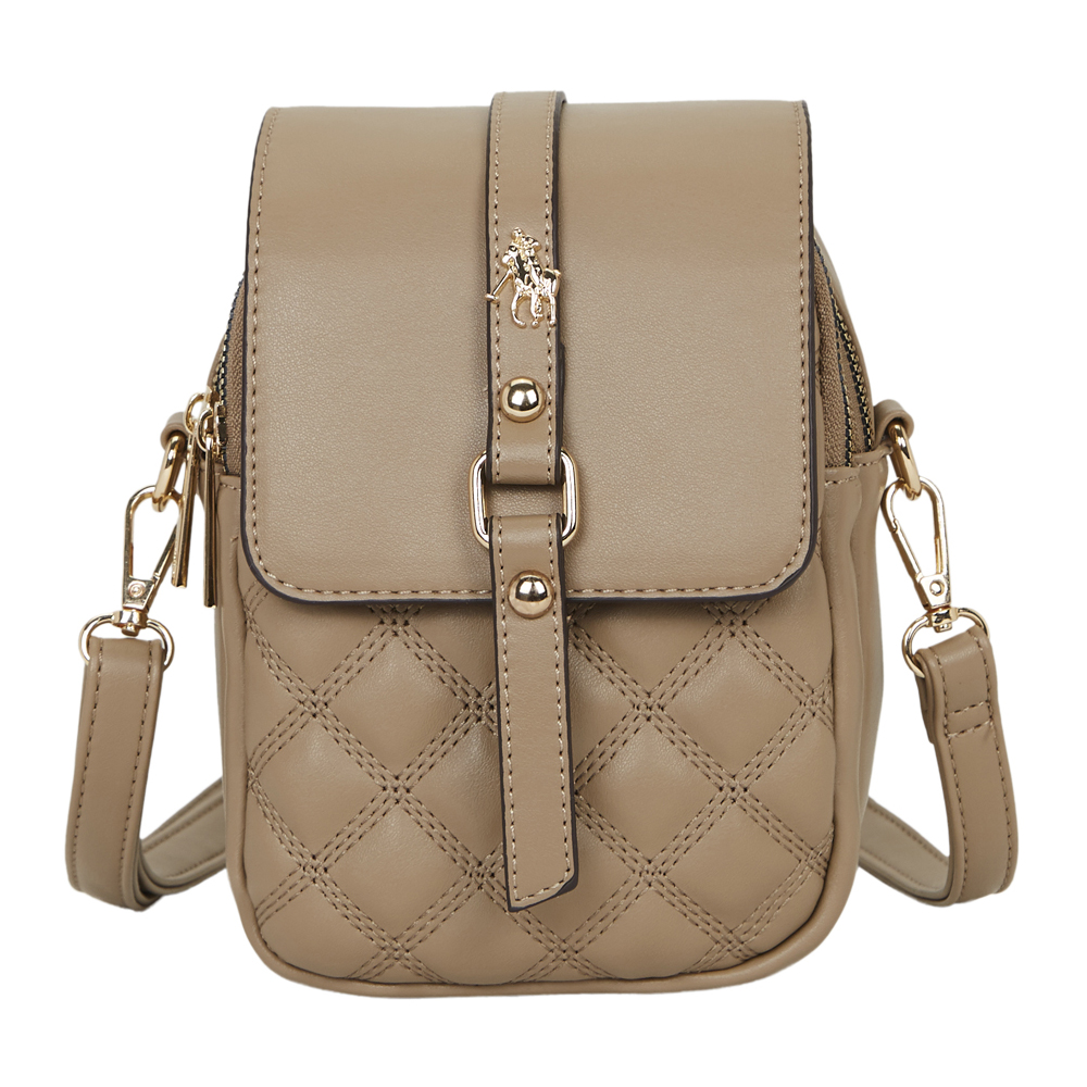 Crossbody Hpc Polo Color Cenizo