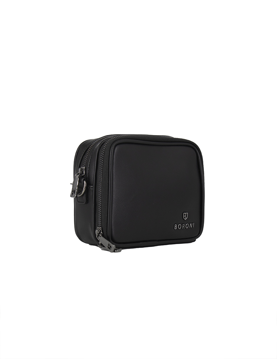 Foto 3 pulgar | Bandolera Crossbody Boroni Negro Correa Ajustable