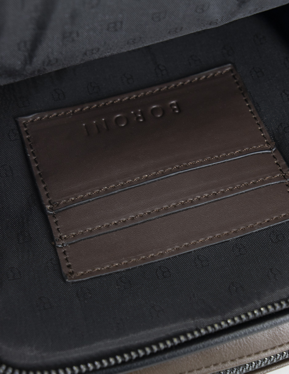 Foto 6 | Bandolera Crossbody Boroni Café Correa Ajustable