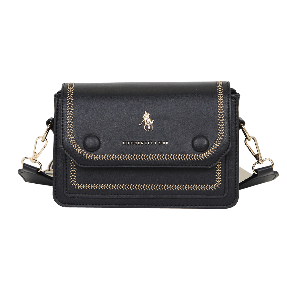 Crossbody Hpc Polo Color Negro