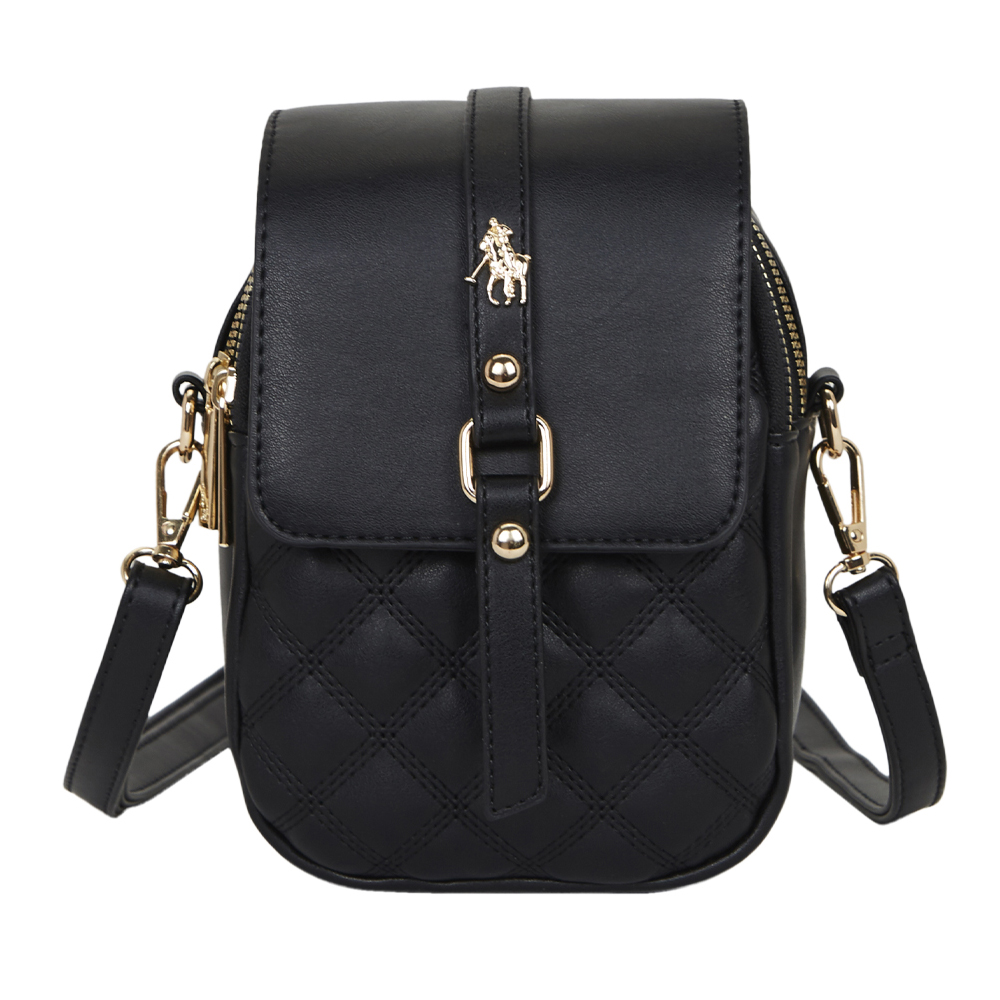Crossbody Hpc Polo Color Negro