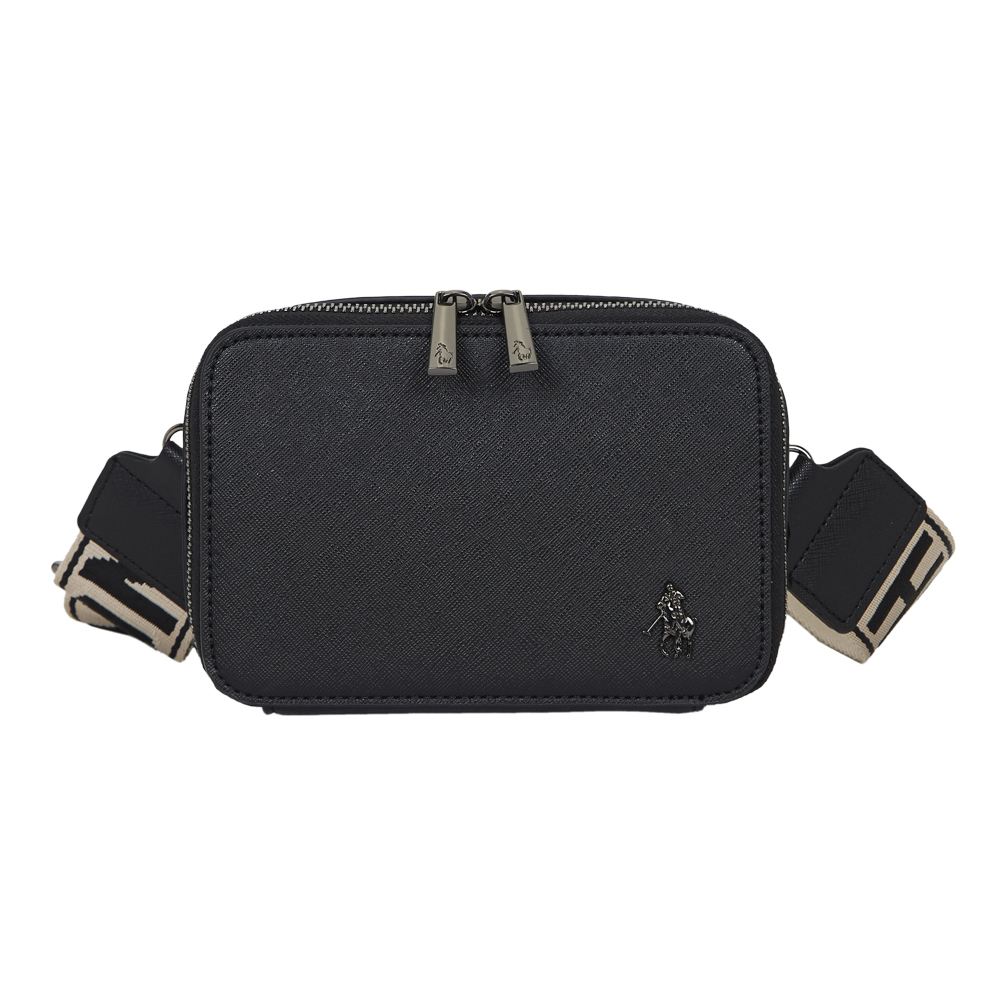 Foto 2 pulgar | Crossbody Hpc Polo Color Negro