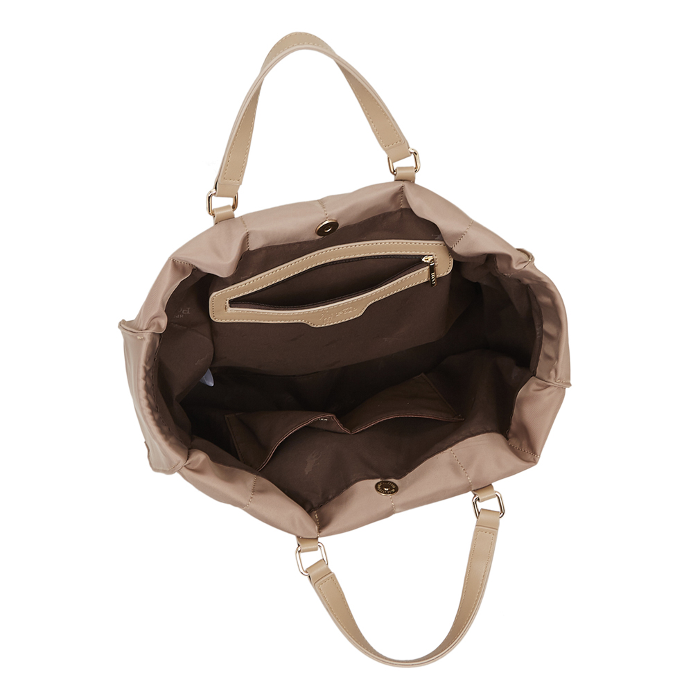 Foto 4 pulgar | Crossbody Hpc Polo Color Cenizo