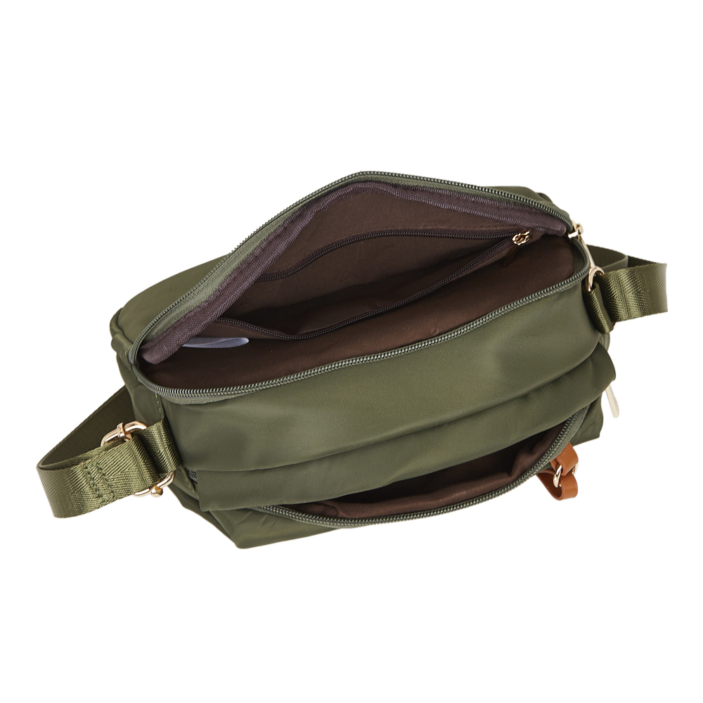 Foto 4 pulgar | Crossbody Hpc Polo Color Verde Olivo