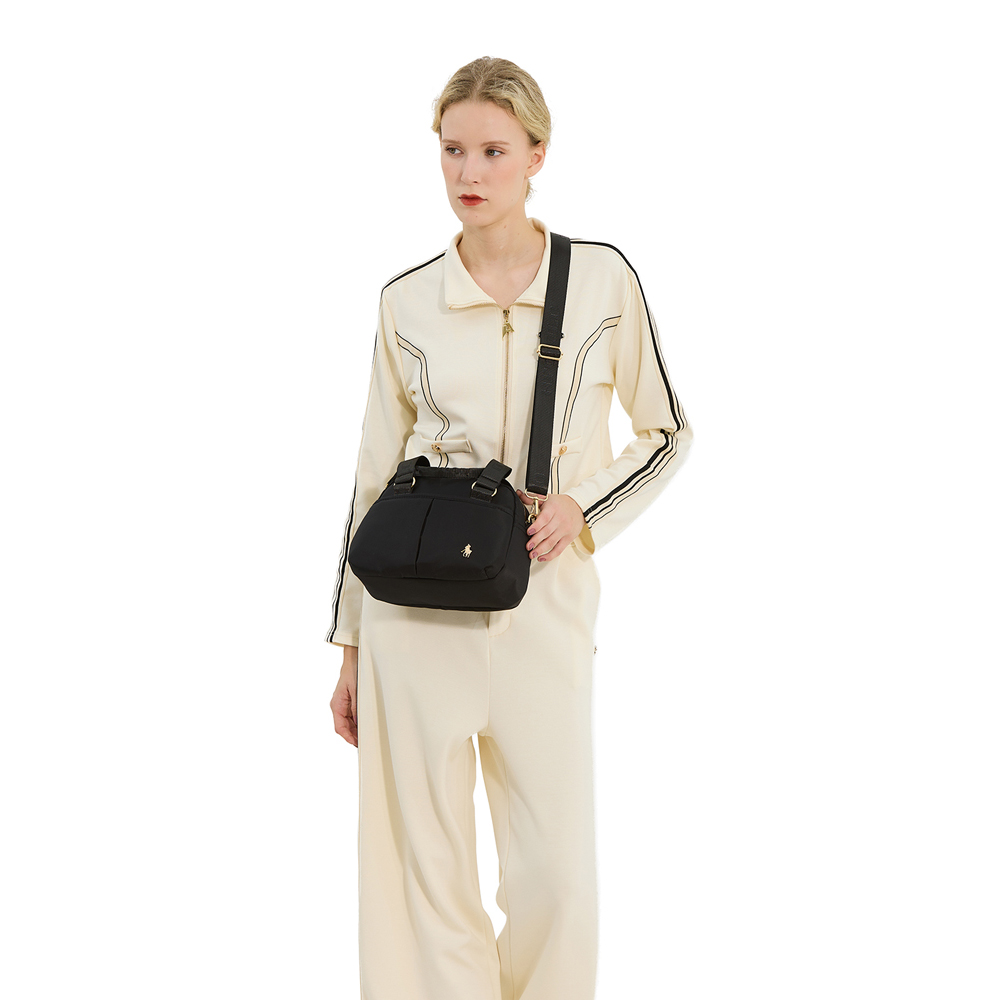 Foto 5 pulgar | Crossbody Hpc Polo Color Negro