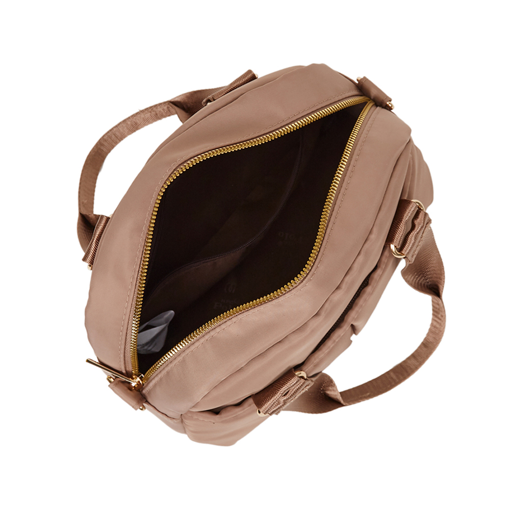 Foto 4 pulgar | Crossbody Hpc Polo Color Cenizo