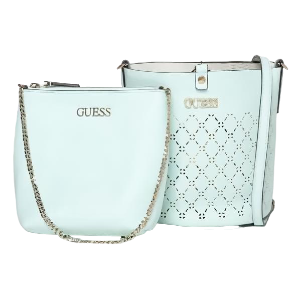 Foto 2 pulgar | Bolsa Doble Crossbody Guess Verde