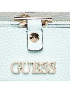 Foto 3 | Bolsa Doble Crossbody Guess Verde