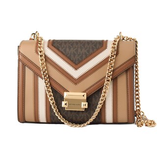 Foto 1 | Bolso De Hombro Michael Kors Whitney Medium Brown Multi - Venta Internacional.