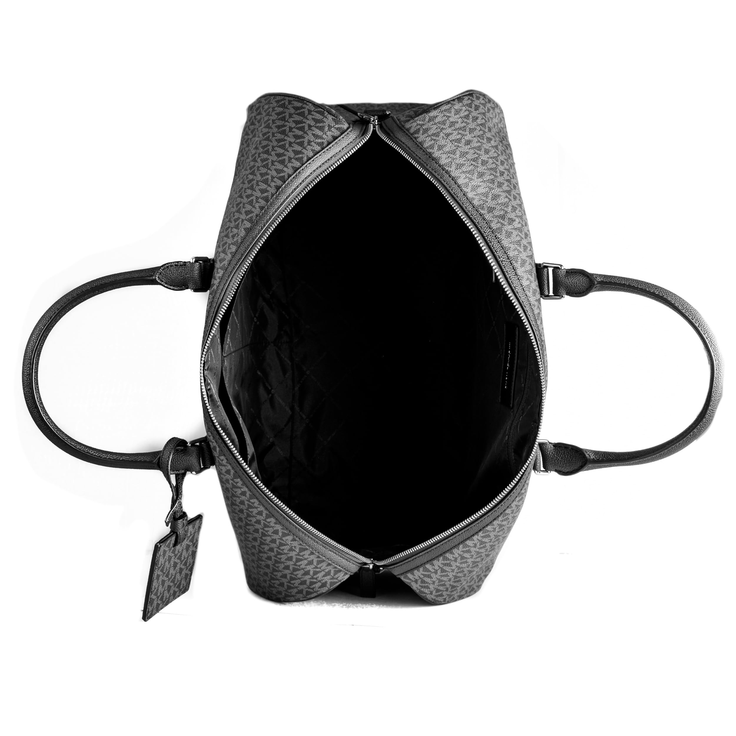 Foto 4 pulgar | Bolsa De Fin De Semana En Lienzo Con El Logotipo De Michael Kors Harrison - Venta Internacional.