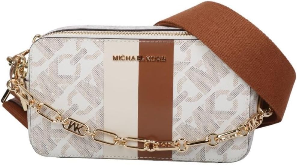 Foto 2 pulgar | Bolso Michael Kors Jet Set-sm Con Doble Cierre Para Cámara - Venta Internacional.
