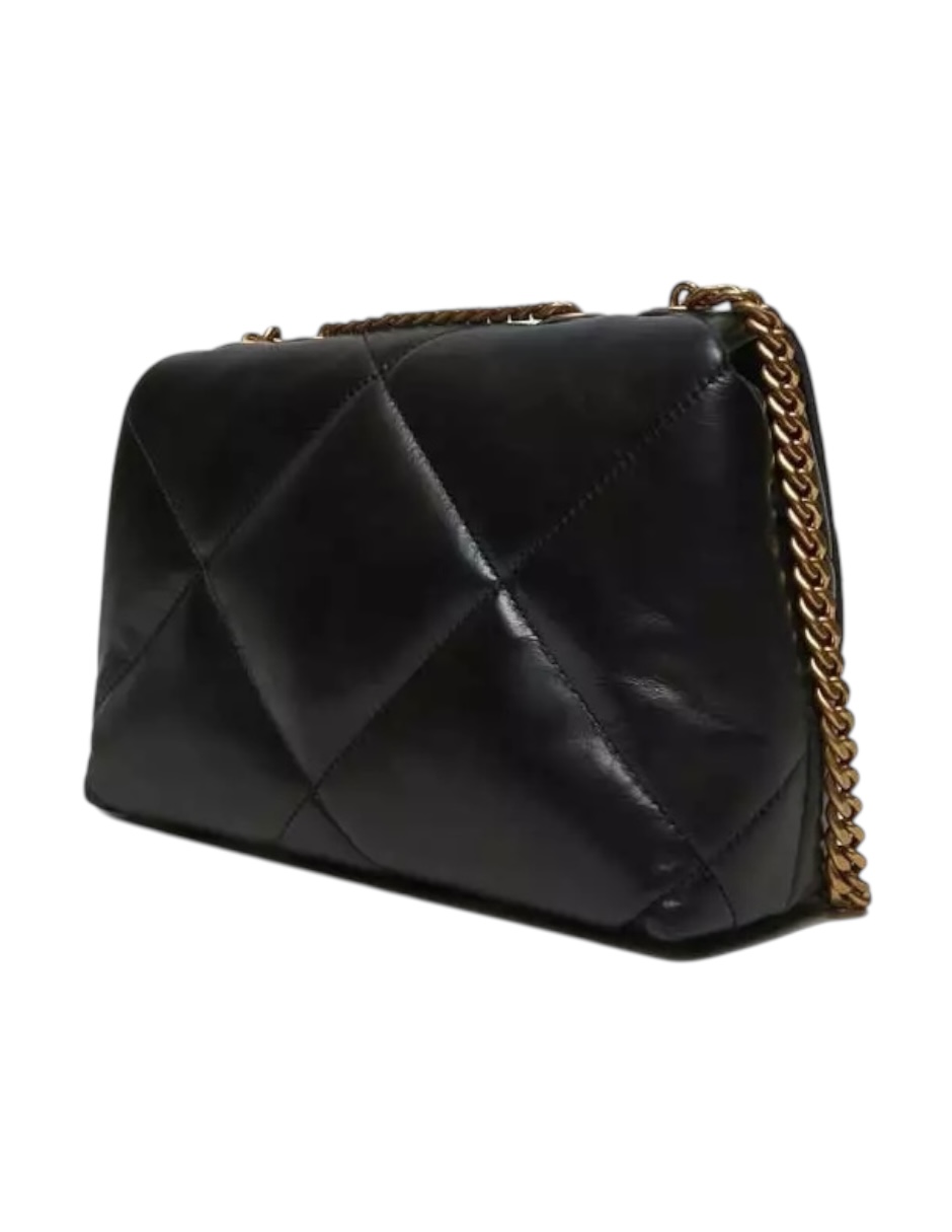 Foto 3 pulgar | Bolsa Crossbody Tory Burch Color Negro Con Asa Dorada
