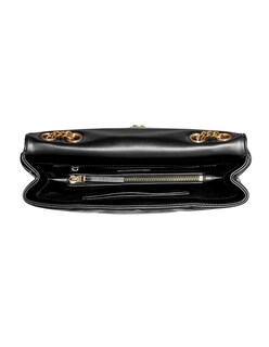 Foto 4 | Bolsa Crossbody Tory Burch Color Negro Con Asa Dorada