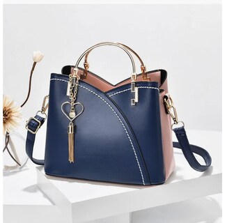Foto 2 | Bolso Xtellar Moda Mujer Cartera Crossbody Bandolera Satchel Color Azul