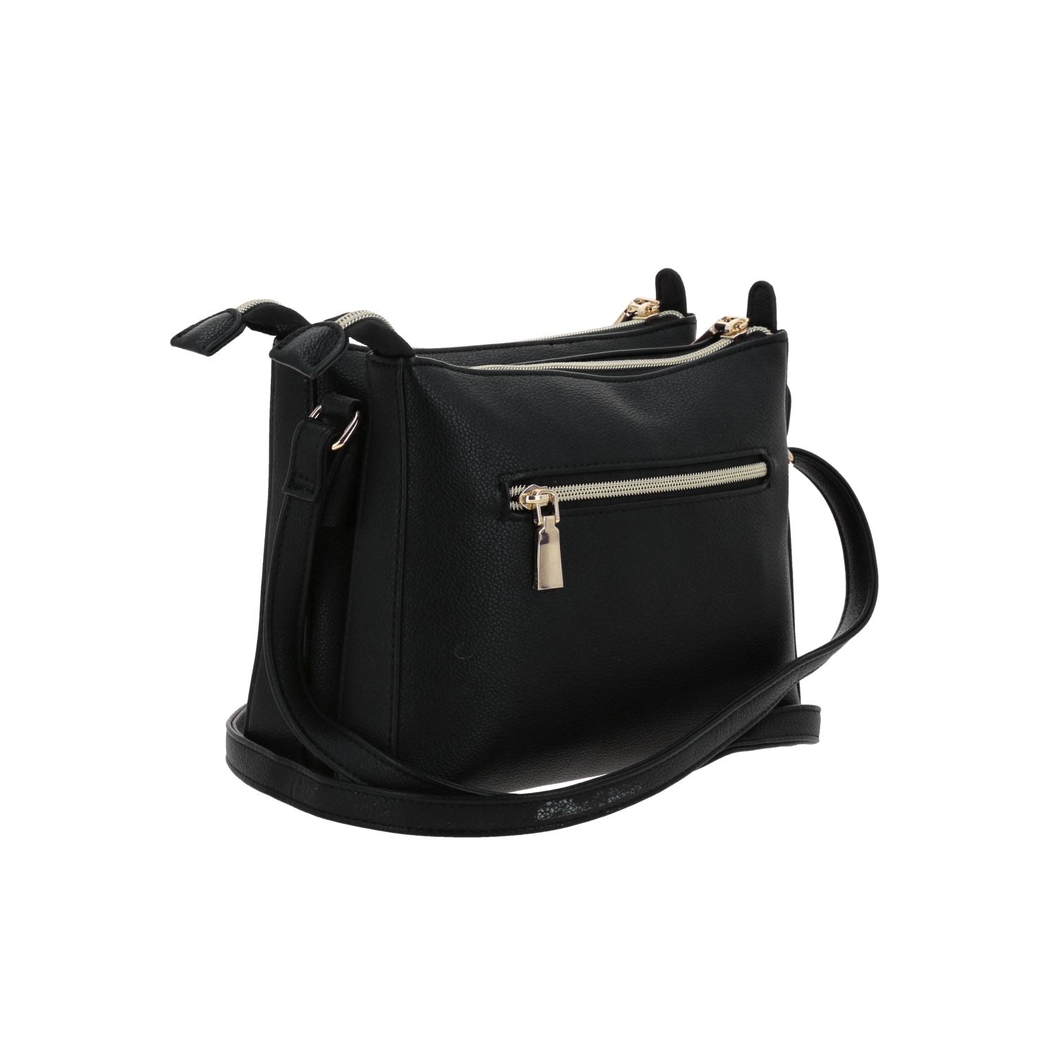Foto 4 pulgar | Crossbody Negro Madison Floresia
