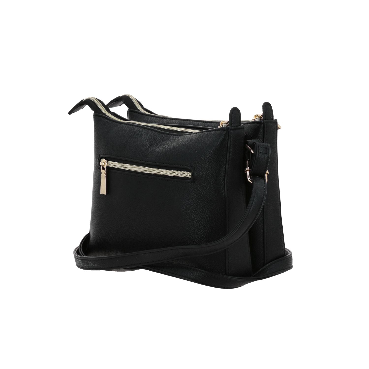 Foto 6 pulgar | Crossbody Negro Madison Floresia