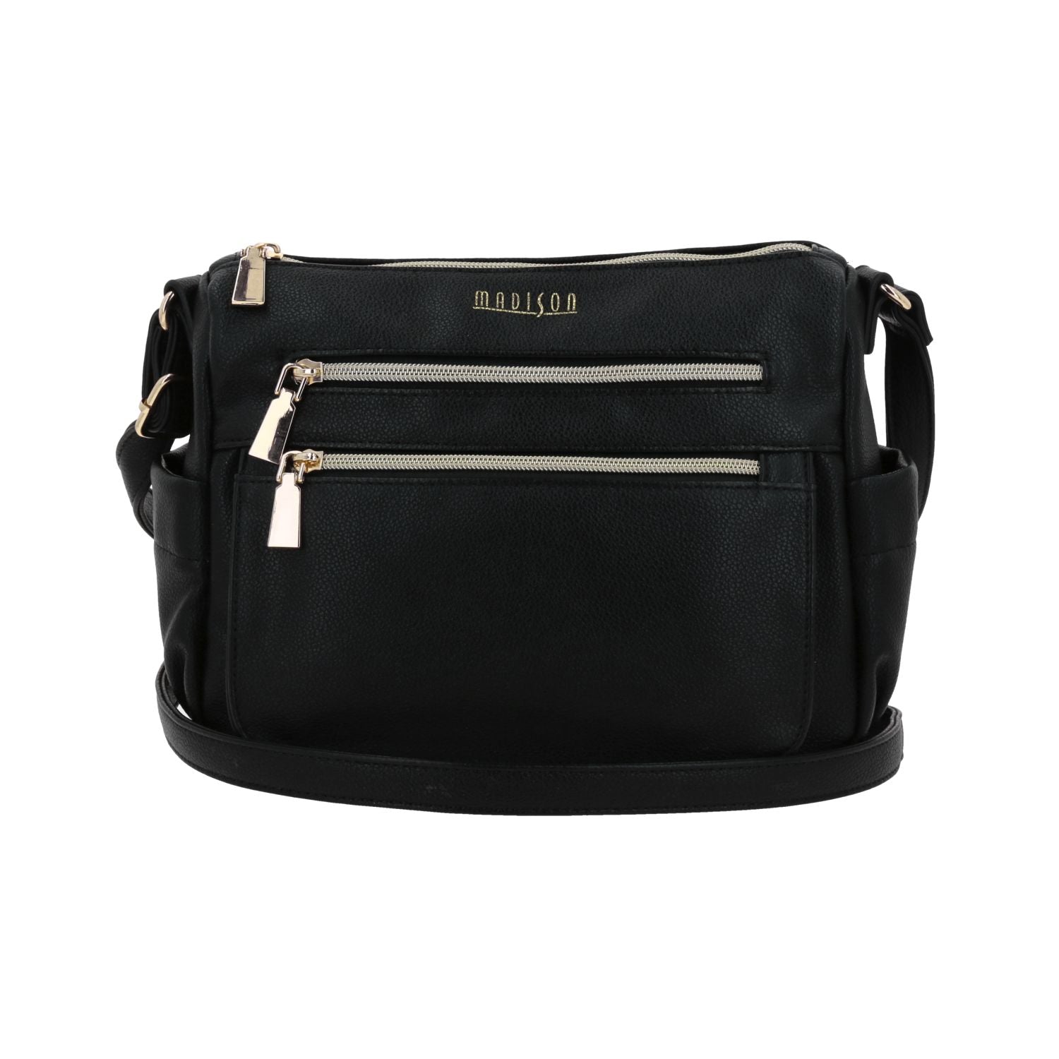 Foto 2 pulgar | Crossbody Negro Madison Floresia