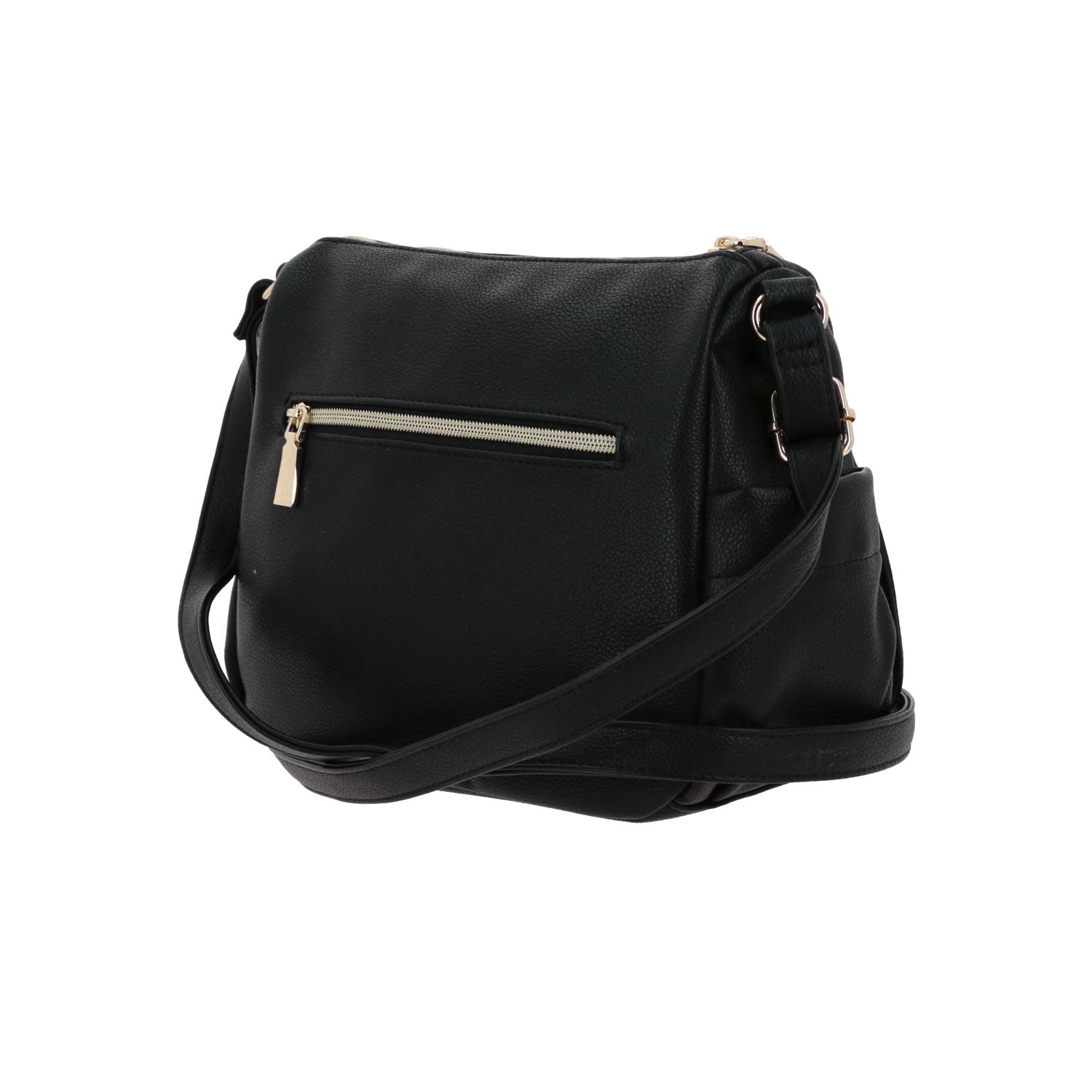 Foto 6 pulgar | Crossbody Negro Madison Floresia