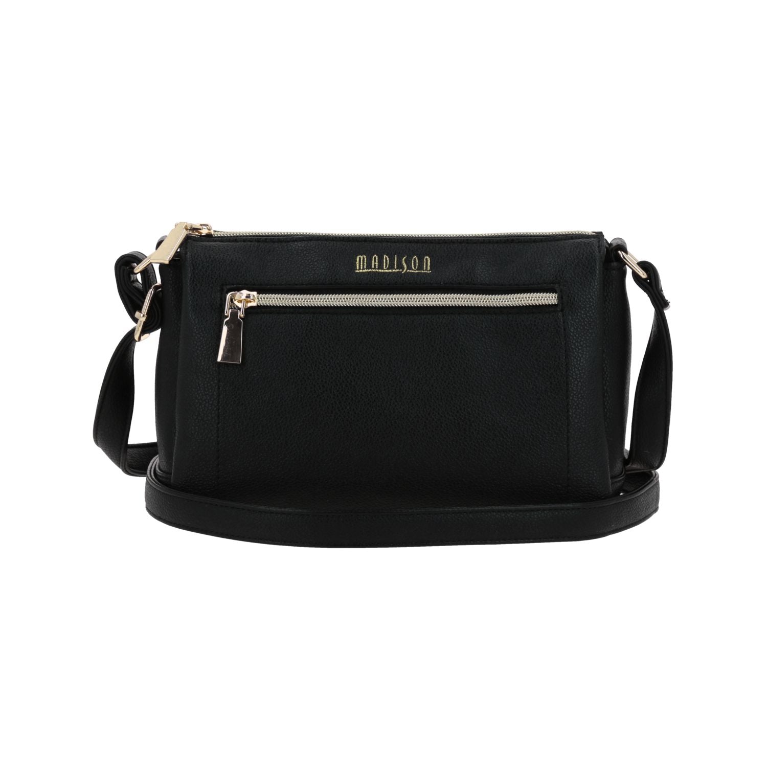 Foto 2 pulgar | Crossbody Negro Madison Floresia