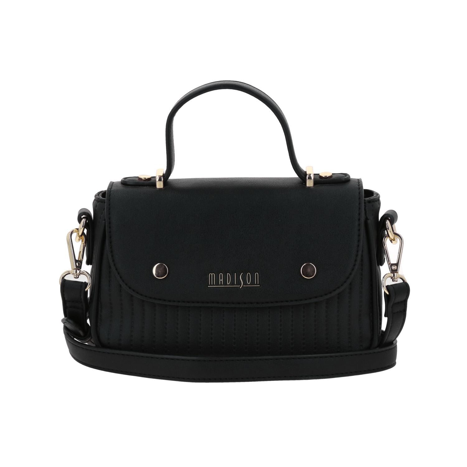 Foto 2 pulgar | Crossbody Negro Madison Lourdes