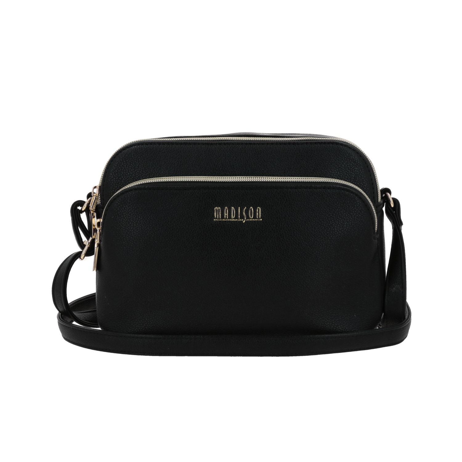 Foto 2 pulgar | Crossbody Negro Madison Floresia