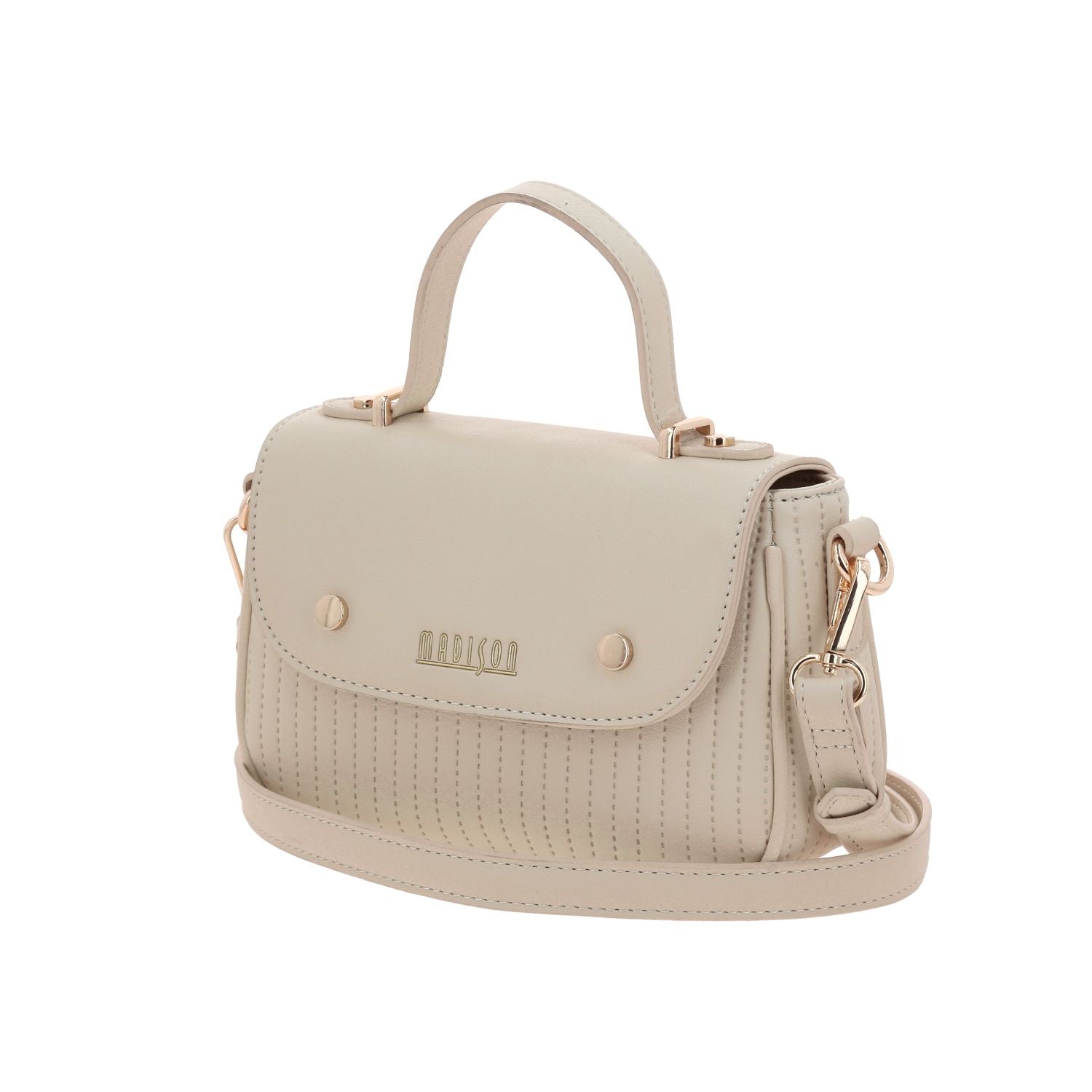 Foto 3 pulgar | Crossbody Beige Madison Lourdes