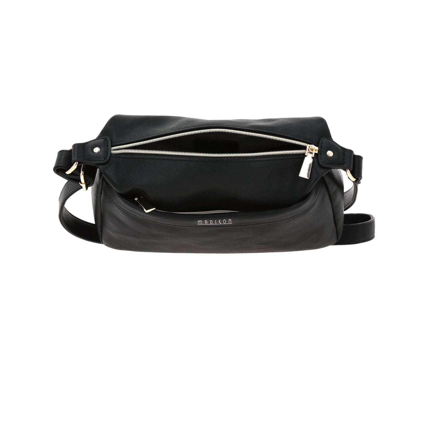 Foto 8 pulgar | Crossbody Negro Madison Floresia