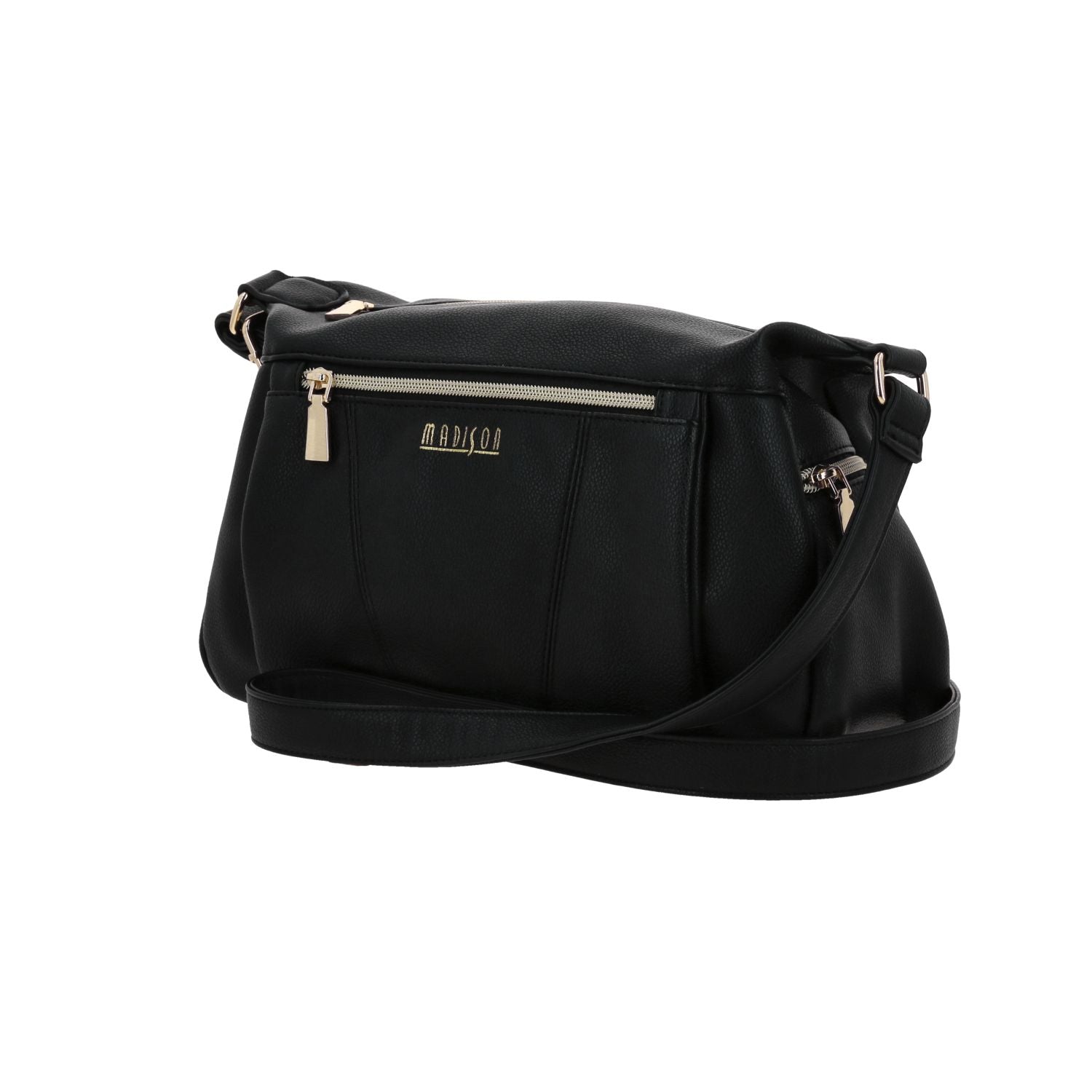 Foto 3 pulgar | Crossbody Negro Madison Floresia
