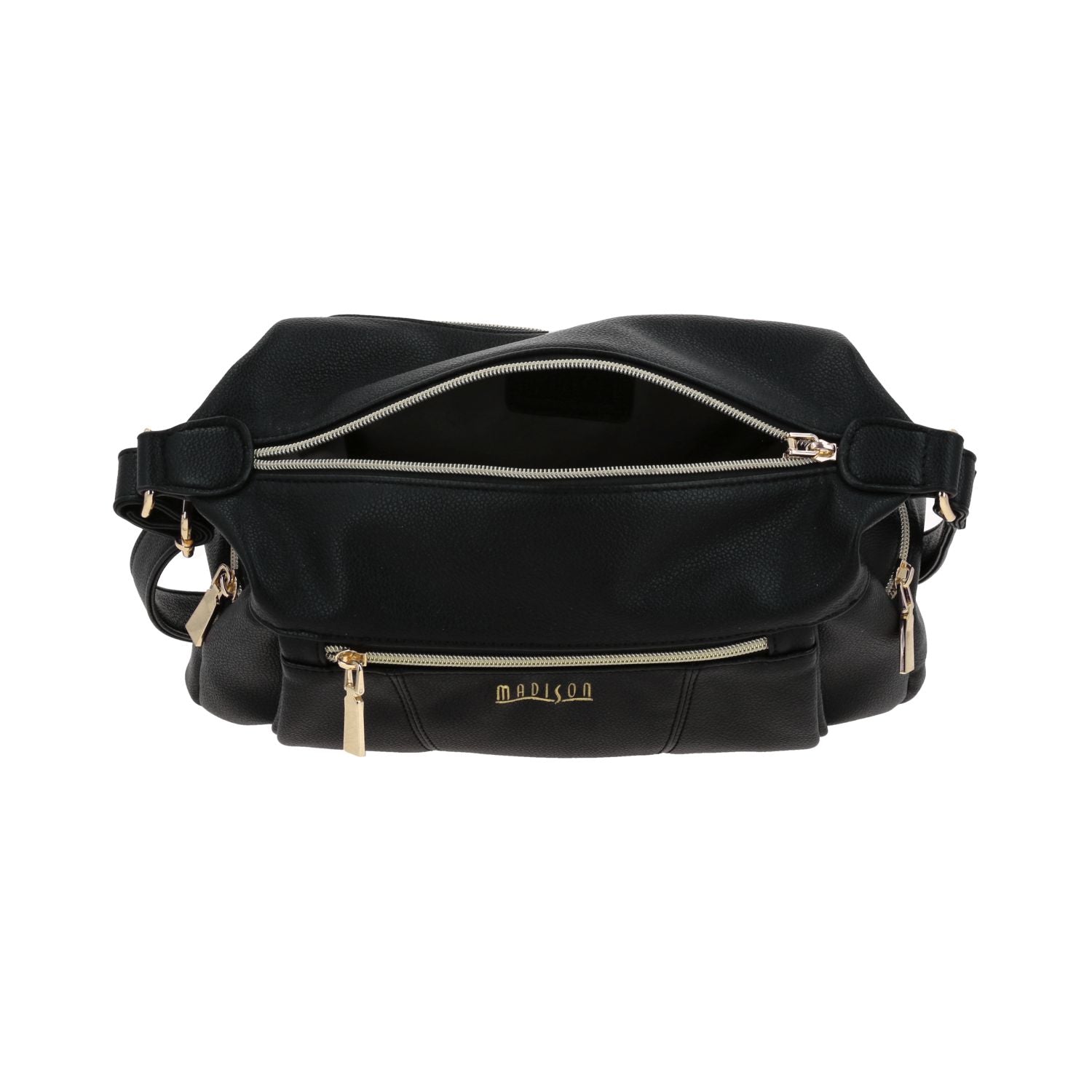 Foto 8 pulgar | Crossbody Negro Madison Floresia