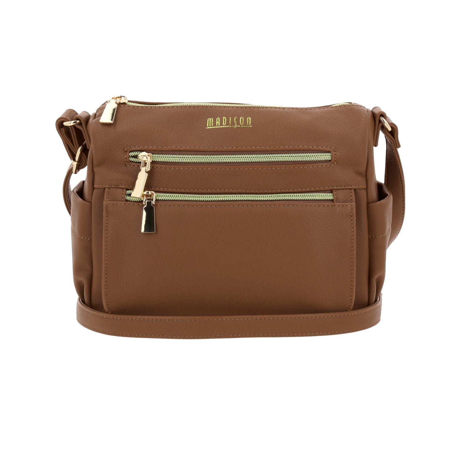 Foto 2 pulgar | Bolsa Crossbody Madison Floresia Café