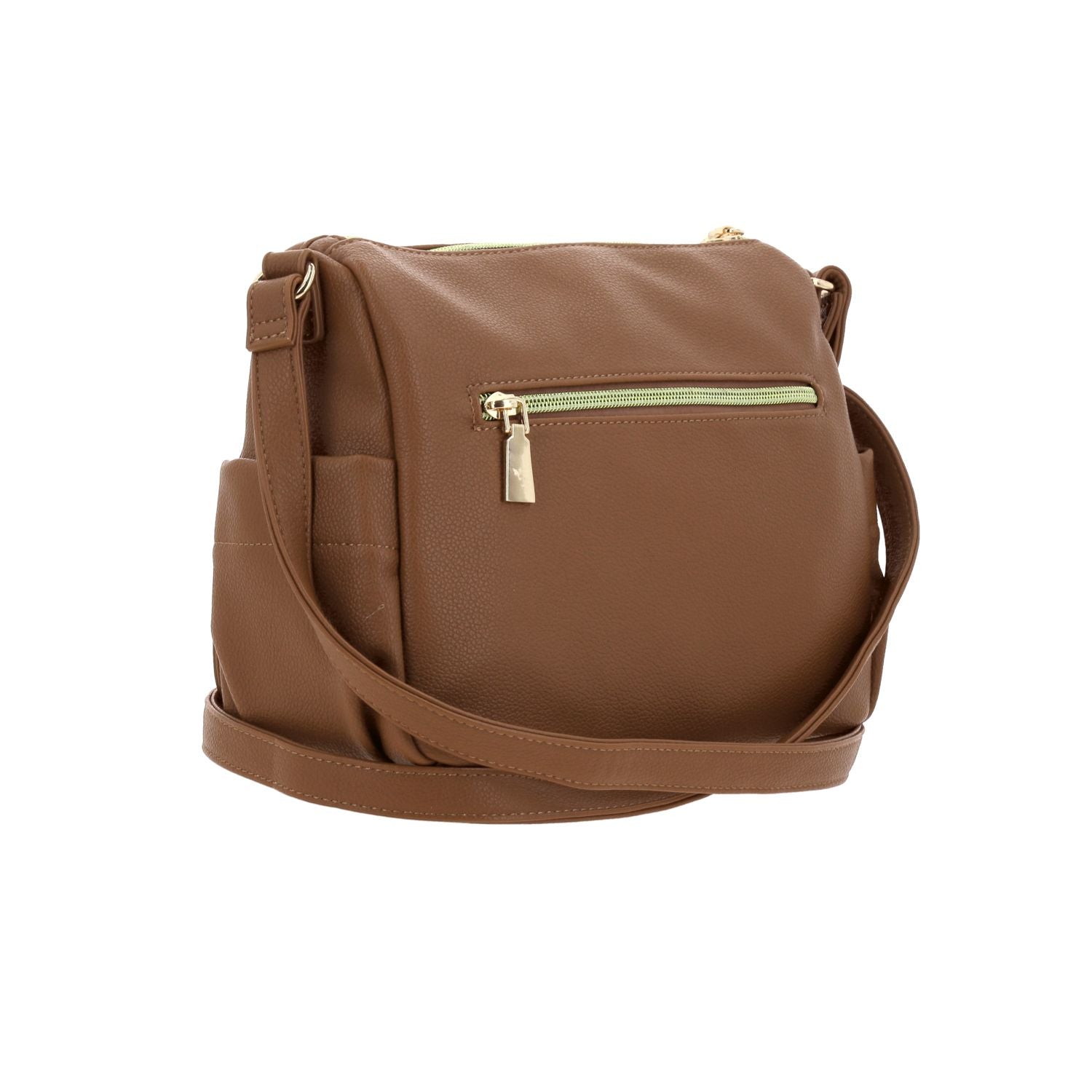 Foto 4 pulgar | Bolsa Crossbody Madison Floresia Café