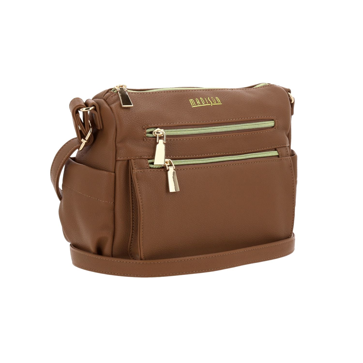Foto 7 pulgar | Bolsa Crossbody Madison Floresia Café