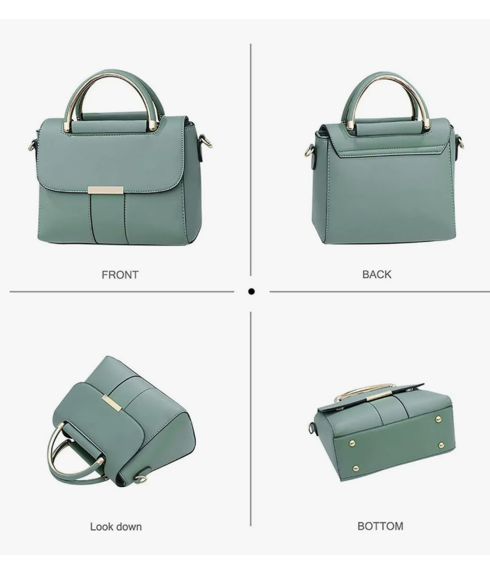 Foto 5 | Bolsos Xtellar Xtellar De Mano Y Hombro Asa Superior Para Mujer Bandolera Modelo Caqui