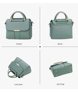 Foto 5 | Bolsos Xtellar Xtellar De Mano Y Hombro Asa Superior Para Mujer Bandolera Modelo Caqui