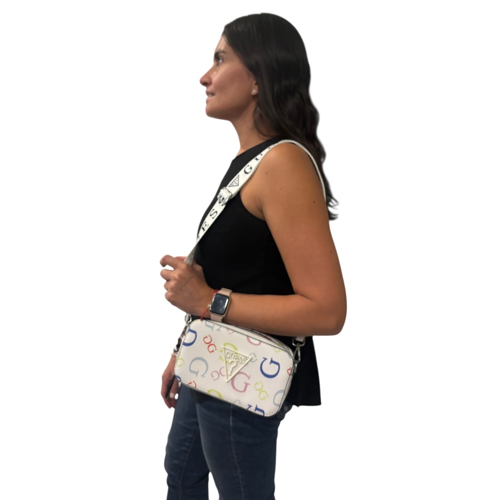 Foto 5 | Bolsa Cruzada Guess