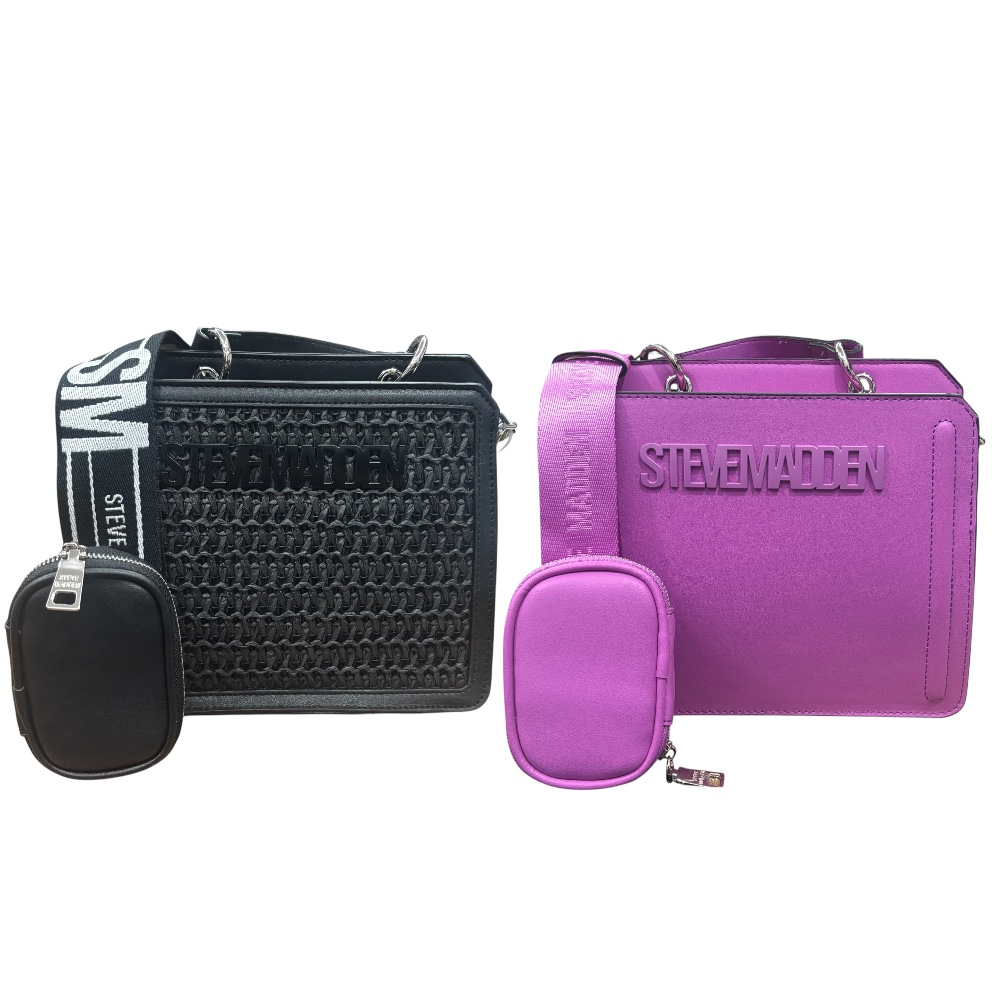 Foto 2 pulgar | Bolsa Cruzada Steve Madden 2 Piezas