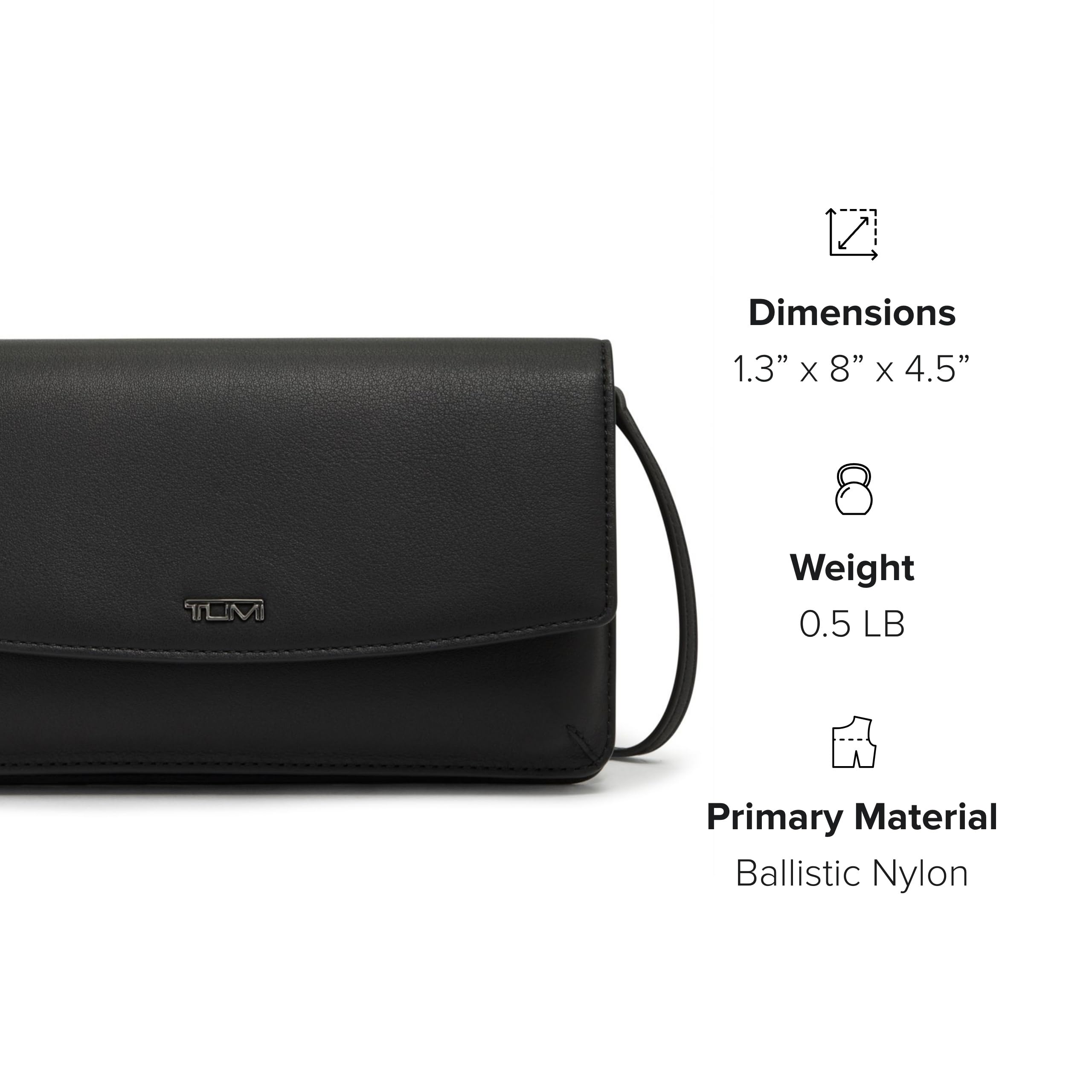 Foto 8 pulgar | Bolso Bandolera Tumi Belden Leather Black Para Mujer - Venta Internacional.